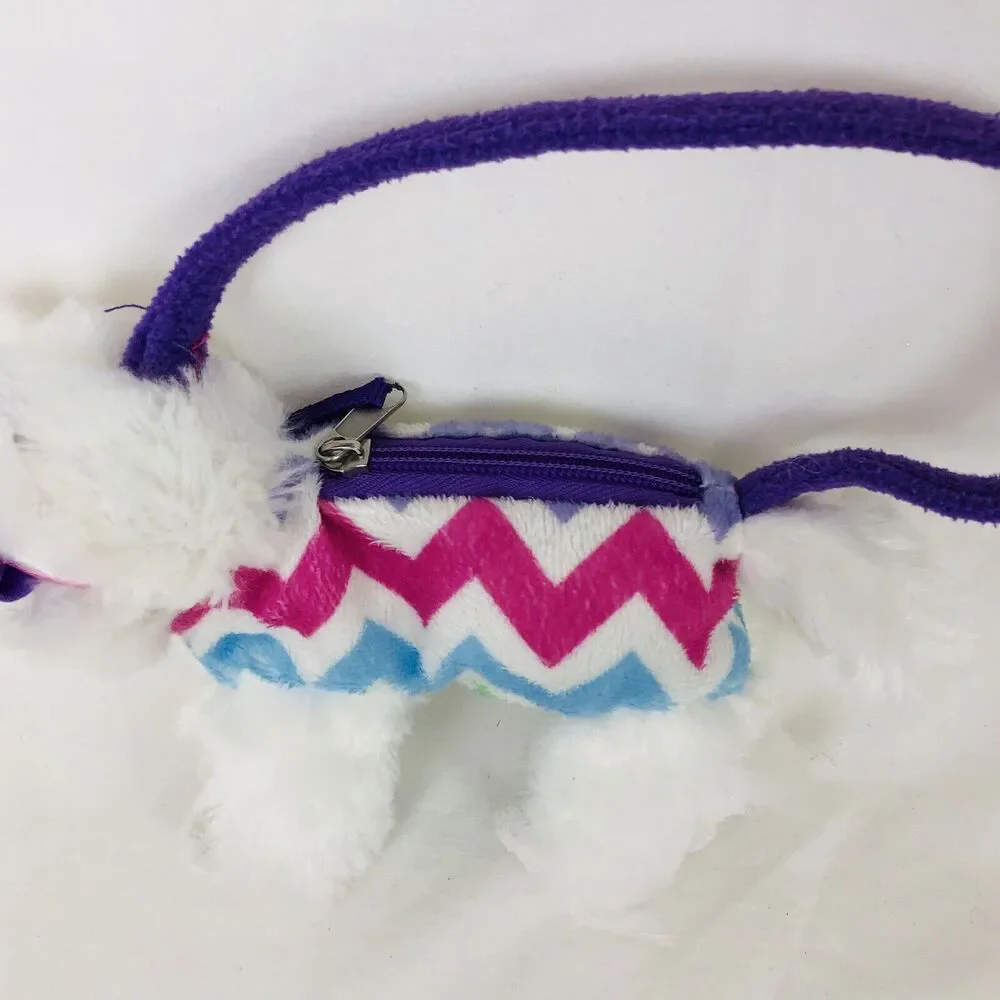 Girl’s 9 Inch Plush Handbag Cute And Cuddly Purse Kitty Cat‎ Stuffed Toy